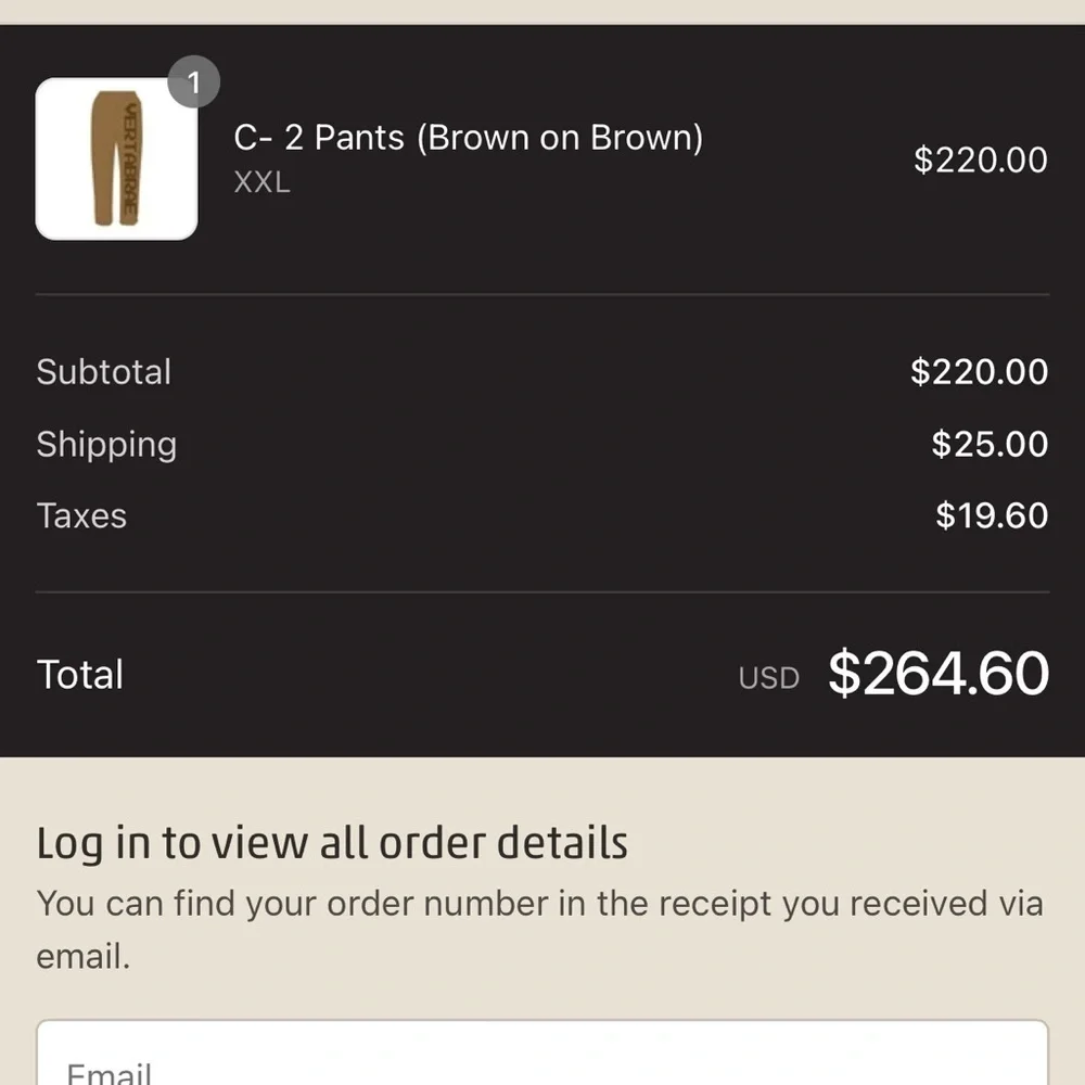 VERTABRAE C-2 Sweatpants with Elastic Waistband